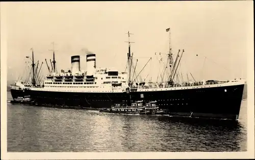 Foto Ak Dampfer Hansa, HAPAG