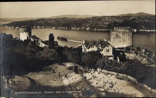 Ak Konstantinopel Istanbul Türkei, Tours de Rumeli Hisarı