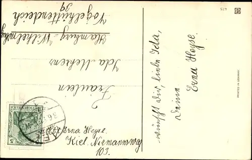 Ak Glückwunsch Pfingsten, Maikäfer auf Birkenzweig