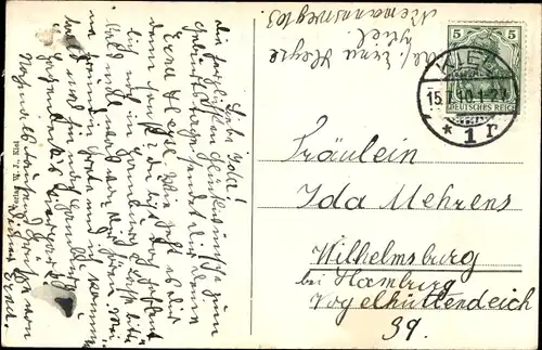 Ak Düsternbrook Kiel, Am Dianenspiegel