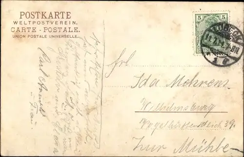 Ak Hansestadt Lübeck, Schiffergesellschaft