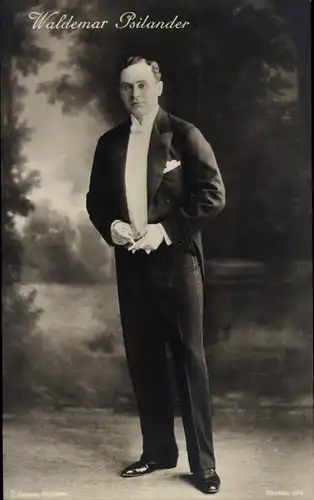 Ak Schauspieler Waldemar Psilander, Portrait