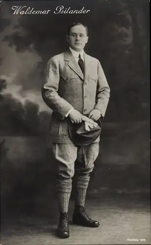 Ak Schauspieler Valdemar Psilander, Standportrait