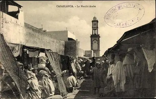 Ak Casablanca Marokko, Le Marche Arabe