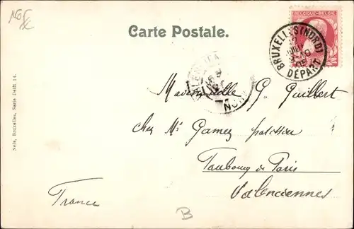 Ak Belgien, Portrait einer Frau in Tracht