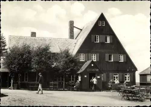 Ak Altenberg im Erzgebirge, Waldschänke Altes Raupennest