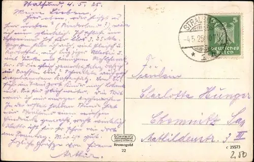 Ak Stralsund in Vorpommern, Kütertor, Fachwerkhaus