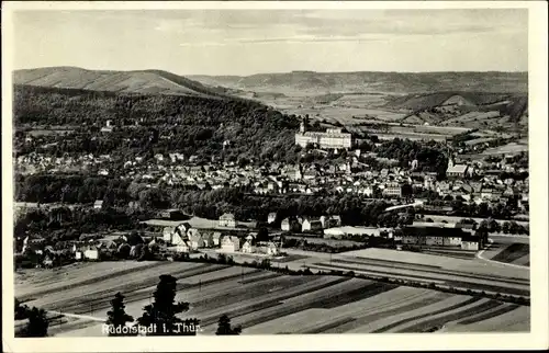 Ak Rudolstadt in Thüringen, Panorama