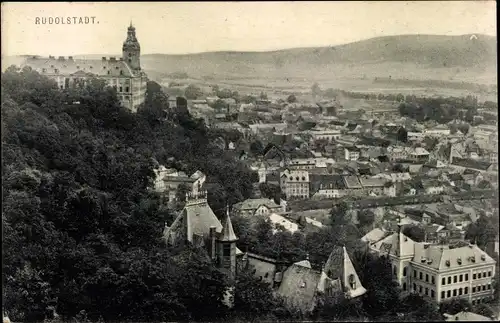 Ak Rudolstadt in Thüringen, Panorama