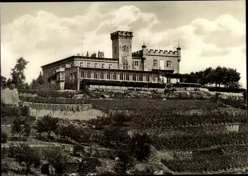 Ak Radebeul Sachsen, HO Bergrestaurant Friedensburg