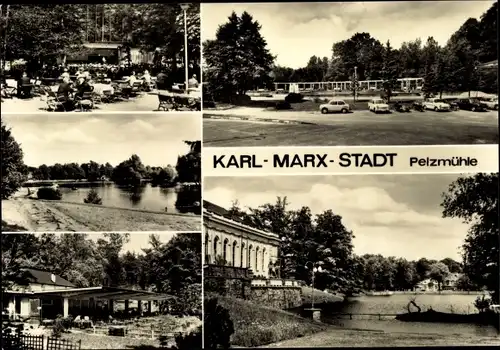 Ak Karl Marx Stadt Chemnitz in Sachsen, Pelzmühle