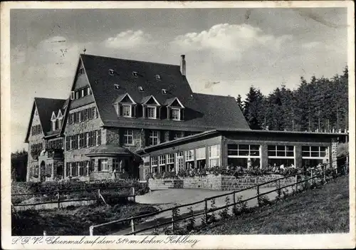 Ak Dahle Altena im Märkischen Kreis, Kohlberg, Ehrenmal, Sauerländischer Gebirgsverein