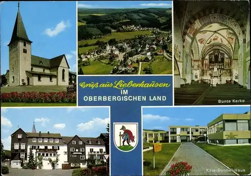 Ak Lieberhausen Gummersbach Oberberg. Kreis, Bunte Kerke, Käte-Strobel-Haus, Familien Ferien Zentrum