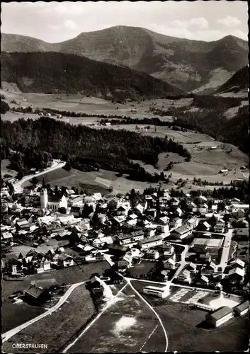 Ak Oberstaufen im Allgäu, Fliegeraufnahme