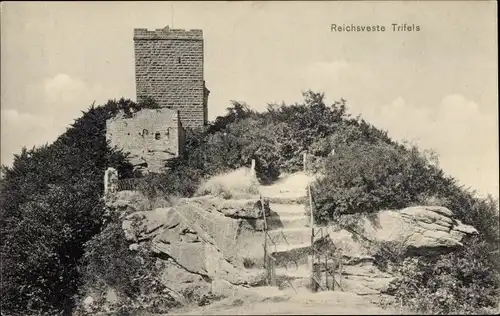 Ak Annweiler am Trifels Pfalz, Reichsveste, Burg