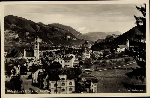 Ak Kiefersfelden am Inn, Ortschaft, Kufstein und Zillertaler Berg