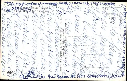 Ak Paquebot Ile de France, CGT French Line, Grand Salon de 1re Classe