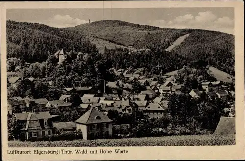 Ak Elgersburg in Thüringen, Hohe Warte, Panorama