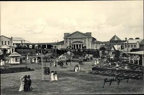 Ak Freiberg in Sachsen, Erzgebirgs Ausstellung 1912