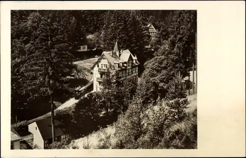 Ak Allersdorf Großbreitenbach in Thüringen, Bad Finkenmühle, FDGB-Erholungsheim