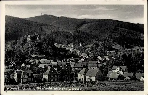 Ak Elgersburg in Thüringen, Hohe Wartskopf, Panorama