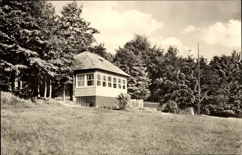 Ak Gehren Ilmenau in Thüringen, Friedenshöhe, Hütte