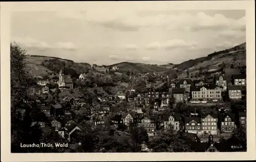 Ak Lauscha in Thüringen, Stadtansicht