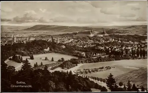 Ak Gotha in Thüringen, Gesamtansicht
