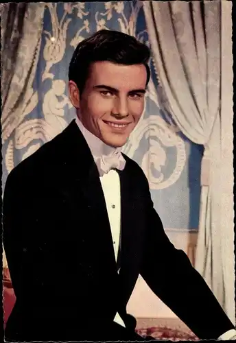 Ak Schauspieler Horst Buchholz, Portrait mit Fliege