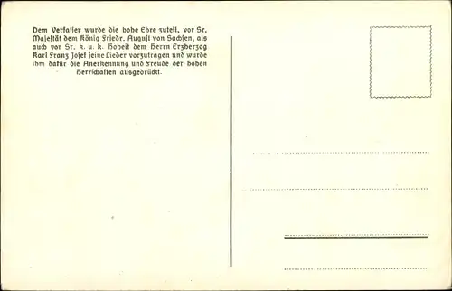 Lied Ak Anton Günther, Schneeschuhfahrer Marsch, Erzgebirgische Mundart Nr. 53