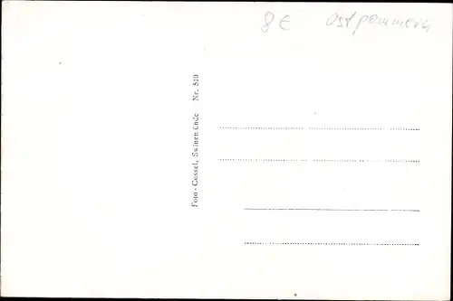 Ak Świnoujście Swinemünde Pommern, Strandpromenade