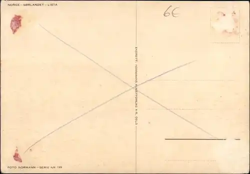 Ak Norwegen, Sørlandet, Lista