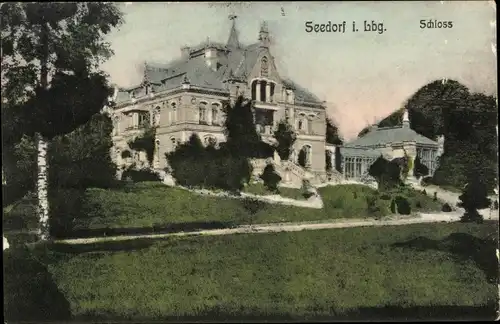 Ak Seedorf in Lauenburg, Schloss