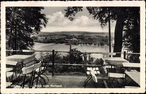 Ak Teterow in Mecklenburg, Blick vom Kurhaus