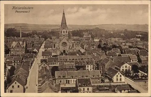 Ak Kaiserslautern in der Pfalz, Panorama I