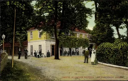 Ak Alkmaar Nordholland Niederlande, De Rustende Jager