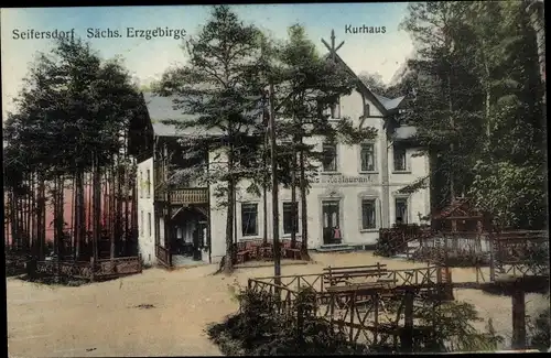 Ak Seifersdorf Jahnsdorf im Erzgebirge, Kurhaus