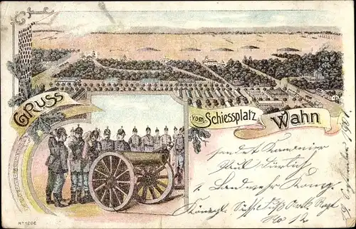 Litho Wahn Köln, Schießplatz Wahn
