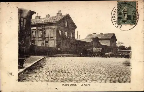 Ak Maubeuge Nord, La Gare