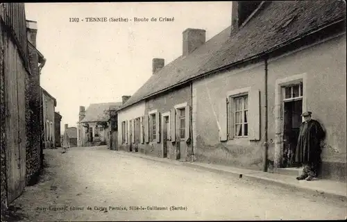 Ak Tennie Sarthe, Route de Crisse