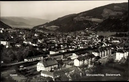 Ak Mürzzuschlag Steiermark, Totale
