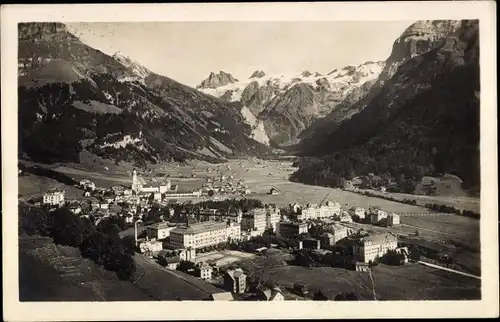 Ak Engelberg Kanton Obwalden Schweiz, Ort mit Spannörter