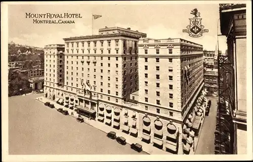 Ak Montreal Québec Kanada, Mount Royal Hotel