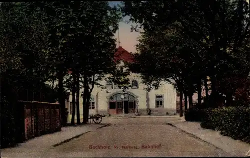 Ak Buchholz in der Nordheide, Bahnhof