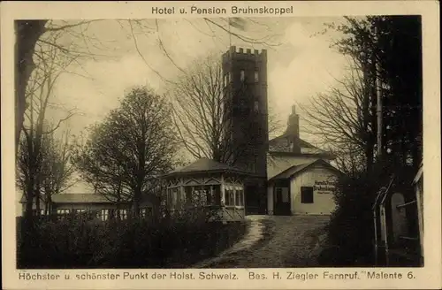 Ak Bruhnskoppel Malente in Ostholstein, Hotel und Pension Bruhnskoppel