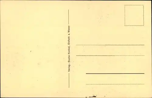 Ak Elsfleth an der Unterweser, Blick auf den Ort