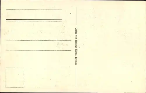 Ak Schulschiff Deutschland, Segelschiff