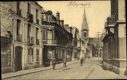 Foto Ak Hansestadt Bremen, Straßenpartie, Passanten