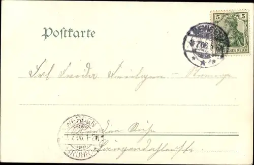 Ak Neviges Velbert Nordrhein Westfalen, Schloss Hardenberg