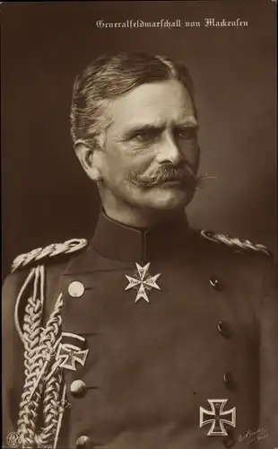 Ak Generalfeldmarschall August von Mackensen, Portrait in Uniform, NPG 5266